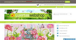 Desktop Screenshot of luiertaswebshop.nl
