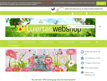 Tablet Screenshot of luiertaswebshop.nl
